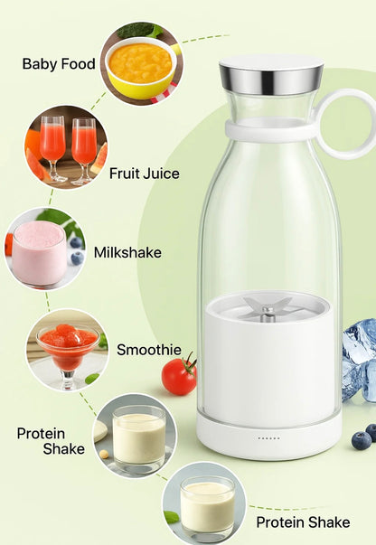 PORTABLE MINI BLENDER™ [ Wireless Travel Blender, Portable Juicer ]